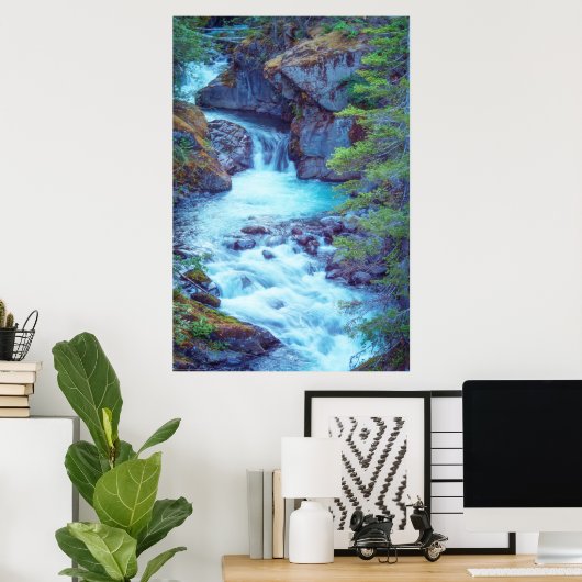 Hamma Hamma Creek Poster (Heimbüro)