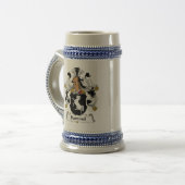 Hammel Familienwappen Bierglas (Vorderseite Links)