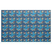 Hammelfleisch Bustin Rodeo-Western-Gewebe Stoff (Fat Quarter (45,7 x 55,9 cm))