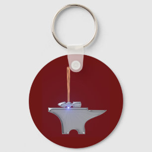 Hammer Amboss Anvil Schlüsselanhänger