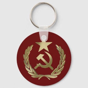 Hammer and sickle schlüsselanhänger