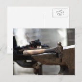 Hammer auf Amboss Postkarte (Vorne/Hinten)