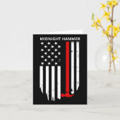 Hammer B-2 Stealth Jet Operation Usa Flag Karte (Gelbe Blume)