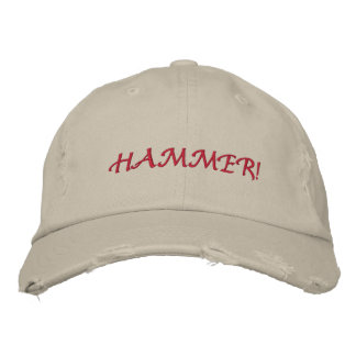 HAMMER BESTICKTE KAPPE
