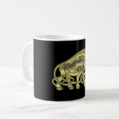 Hammer Brass Celtic Boar Mug Kaffeetasse (Vorderseite Links)