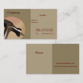 Hammer Business Card Visitenkarte (Vorne/Hinten)