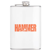 Hammer Cycling Flachmann (Vorderseite)