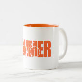 Hammer Cycling Zweifarbige Tasse (VorderseiteRechts)