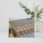 Hammer Dulcimer Bridge zu Ihrer Fantasie. Postkarte (Stehend Vorderseite)