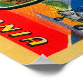 Hammer Field, Kalifornien - Große Buchstabenszenen Poster (Ecke)