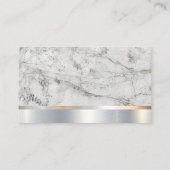 Hammer-House-Logo | Marmormetall Visitenkarte (Rückseite)