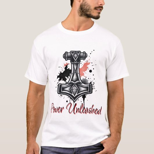 Hammer Ink Splash T-Shirt (Vorderseite)