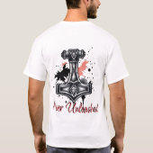 Hammer Ink Splash T-Shirt (Rückseite)