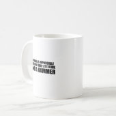 Hammer Kaffeetasse (Vorderseite Links)