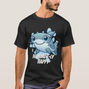 Hammer-lich glücklicher Hammerhai T-Shirt
