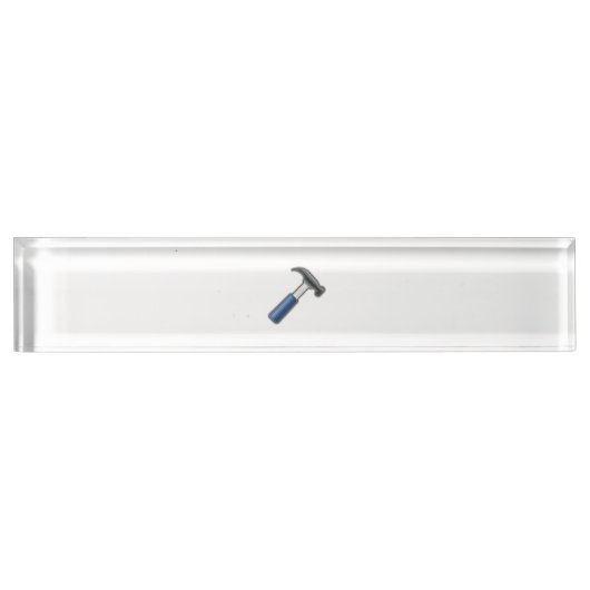 Hammer Namensplakette (Vorderseite)