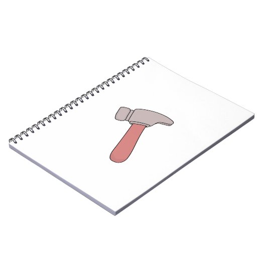 Hammer Notizblock (Linke Seite)