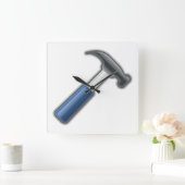 Hammer Quadratische Wanduhr (Zuhause)