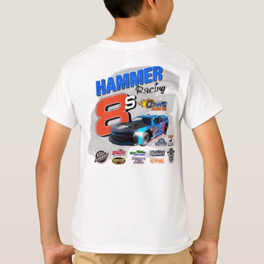Hammer Racing Kids T - Shirt 2025 (Rückseite)
