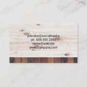 Hammer | Schraubendreher | Holz | Tape Measure Visitenkarte (Rückseite)