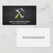 Hammer-Schraubenzieherwerkzeuge Visitenkarte (Vorne/Hinten)