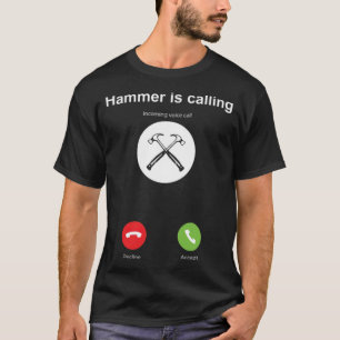 Hammer Smartphone ist LKW-Junge Shirt 8.