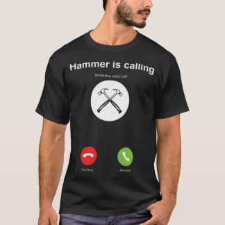 Hammer Smartphone ist LKW-Junge Shirt 8.