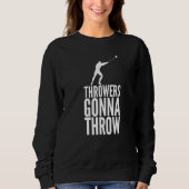 Hammer Throwing Throw Thrower Track Field Athletic Sweatshirt (Vorderseite)