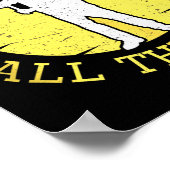 Hammer Time All The Time Funny Construction Manage Poster (Ecke)