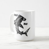 Hammer Time Design Kaffeetasse (Vorderseite Links)