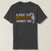 HAMMER TIME Hammer Design T-Shirt (Design vorne)