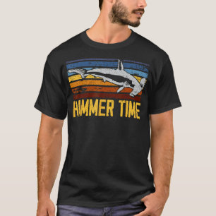 Hammer Time Hammerhead Hai Biologie Tier T-Shirt