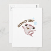 Hammer Time! Postkarte (Vorne/Hinten)