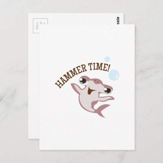 Hammer Time! Postkarte (Vorne/Hinten)