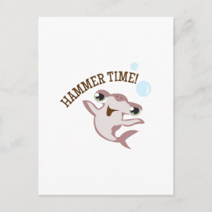 Hammer Time! Postkarte