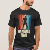 Hammer Time Throwing Throw Thrower Track Field App T-Shirt (Vorderseite)