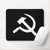 Hammer-u. Sichel-Piktogramm Mousepad (Mit Mouse)