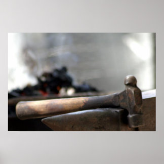 Hammer und Anvil Poster