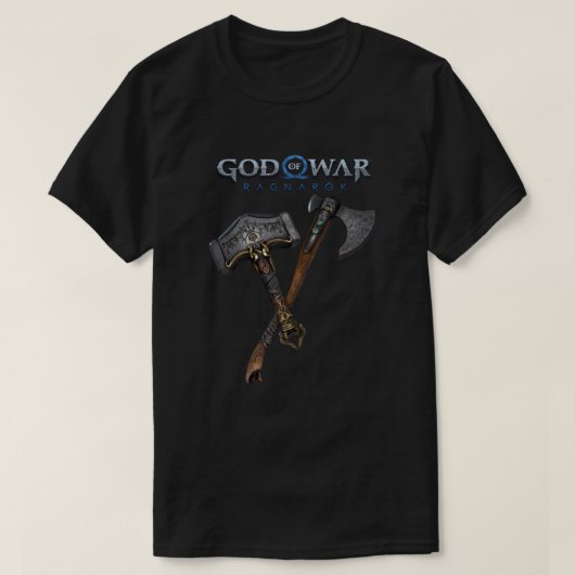 Hammer und Ax von Kratos T-Shirt (Design vorne)