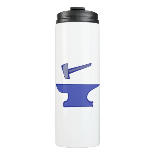 Hammer und Eisen Thermosbecher (Vorderseite)