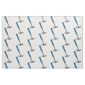 Hammer und Nagelbauer Stoff (Fat Quarter (45,7 x 55,9 cm))