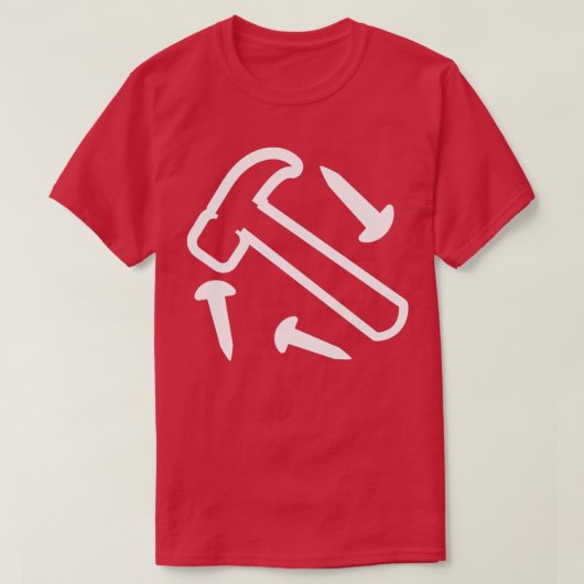 Hammer und Nail T-Shirt (Design vorne)