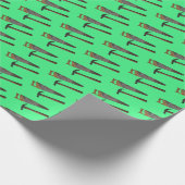 Hammer und Saat, Tools Geschenkpapier (Ecke)