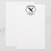 Hammer- und Sägedesign Briefpapier (Vorne/Hinten)