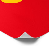 Hammer und Sichel-CCP-Benutzer Poster (Ecke)