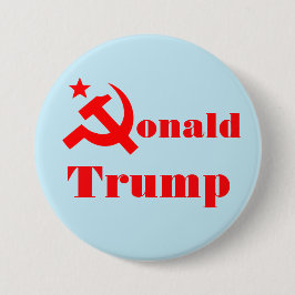 Hammer und Sichel "Donald Trump " Button