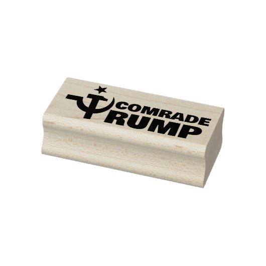 Hammer und Sichel "Donald Trump" Gummistempel (Stempel)