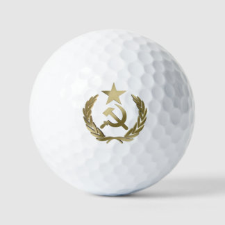 Hammer und Sichel Golfball