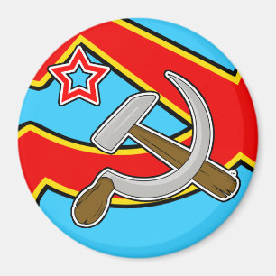 Hammer und Sichel Magnet