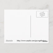 Hammer und Sichel mit Schädel Postkarte (Rückseite)